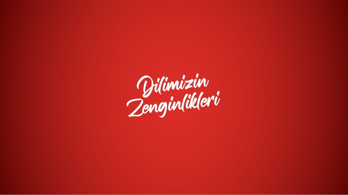 DİLİMİZİN ZENGİNLİKLERİ PROJESİ KAPSAMINDA OKULUMUZDA HAZIRLANAN PANo ÇALIŞMALARI